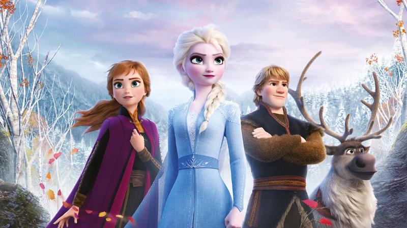 Le marathon de La Reine des Neiges.