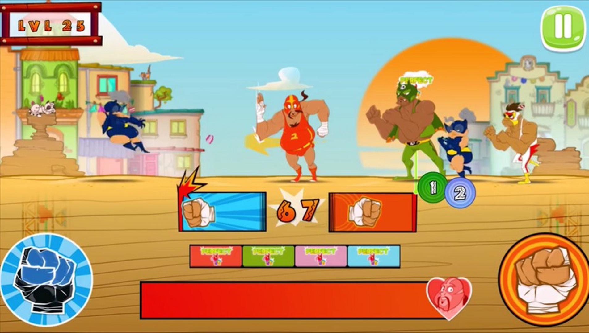 Super Wrestlers: Slaps' Fury