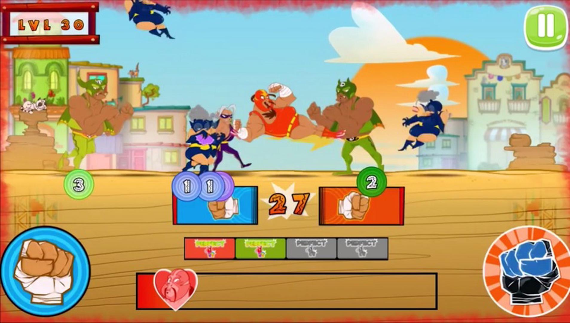 Super Wrestlers: Slaps' Fury