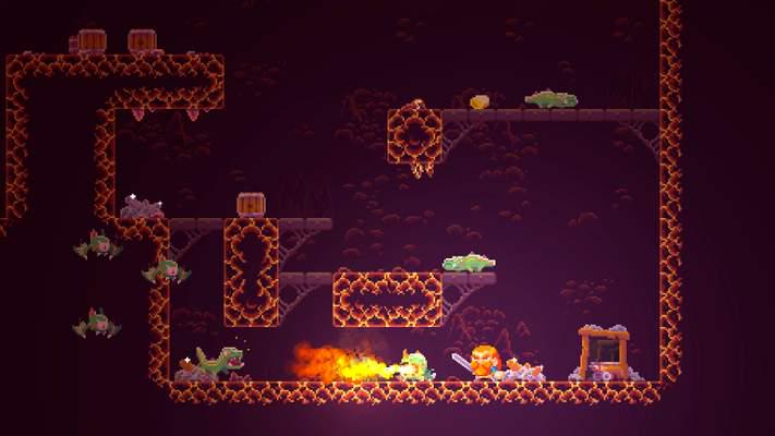 Un juego de plataformas con niveles aleatorios, un «roguelite» impresionante y sin pretensiones.