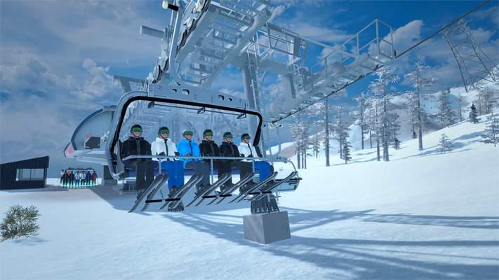 A accessible and soothing ski resort management game.
