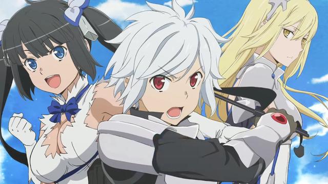 Is It Wrong to Try to Pick Up Girls in a Dungeon? Infinite Combate background