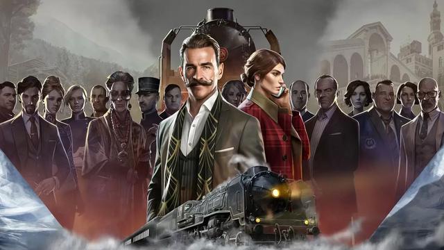 Agatha Christie - Murder on the Orient Express background