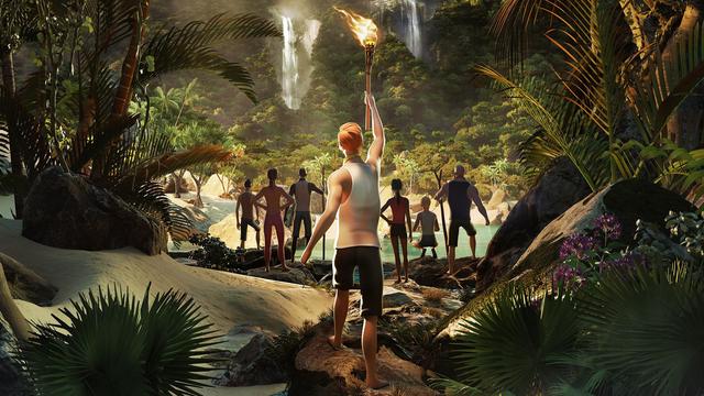 Survivor - Castaway Island background