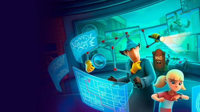 Inspector Gadget - MAD Time Party background