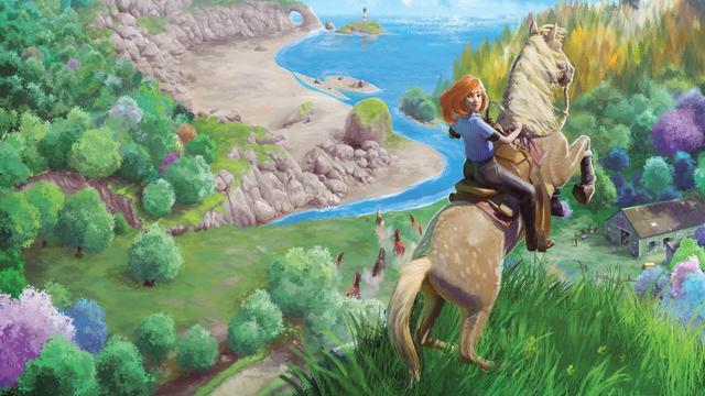 Horse Tales: Emerald Valley Ranch background
