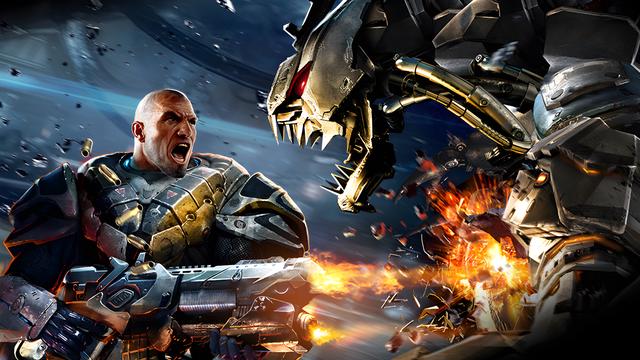 Alien rage background