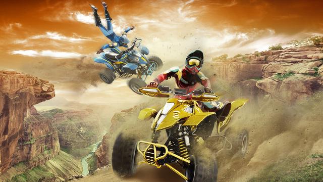 ATV Drift & tricks background