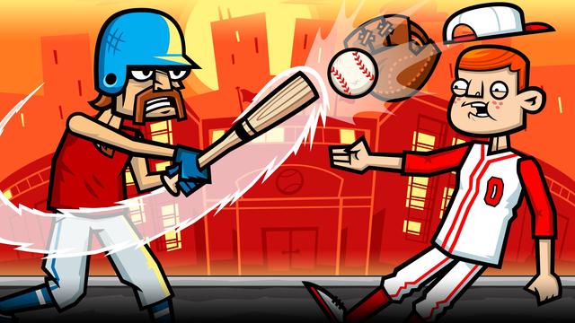 Baseball Riot background