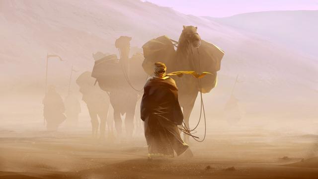 Caravan background