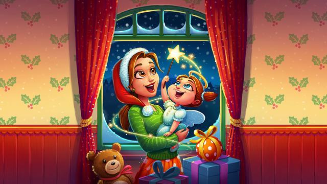 Delicious - Emily's Christmas Carol background