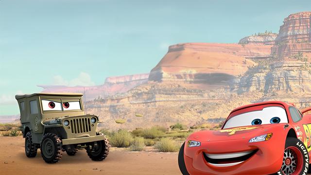 Disney-Pixar Cars: Lightning's Off-Road Training background