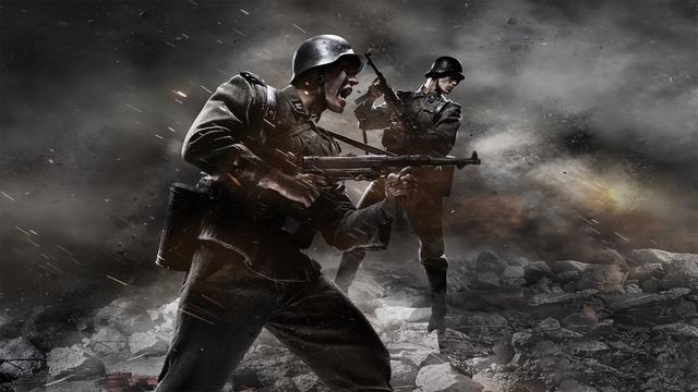 Enemy front background