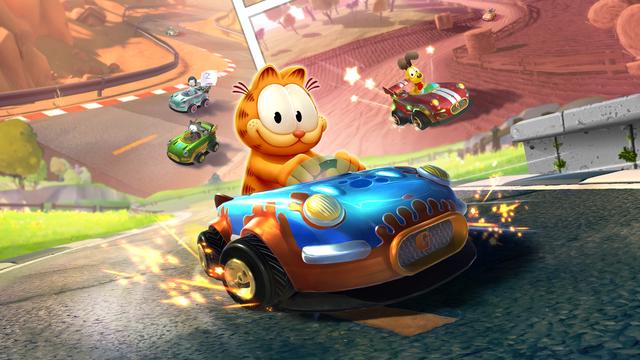 Garfield Kart - Furious Racing background