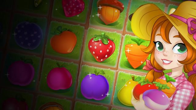 Happy Farm - Harvest Blast background