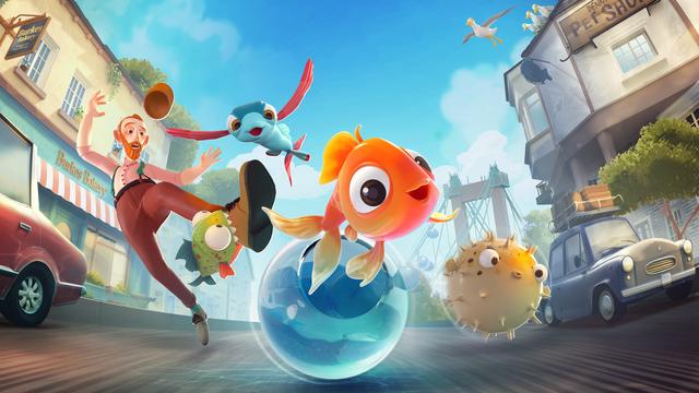 I Am Fish background