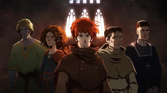Ken Follett's The Pillars Of The Earth background
