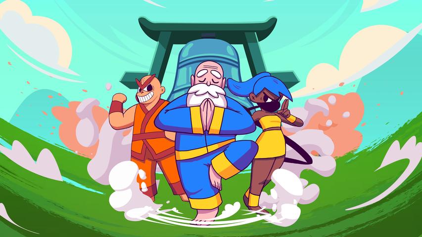 KungFu Kickball — cover artwork