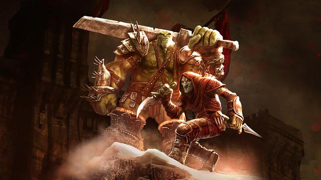 Of Orcs And Men background