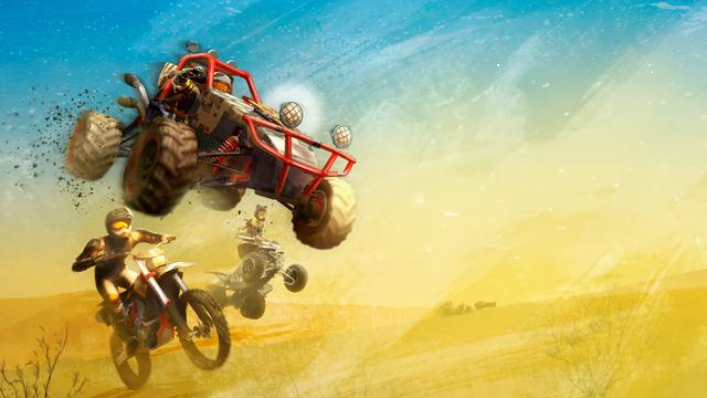 Offroad Racing - Buggy X ATV X Moto background