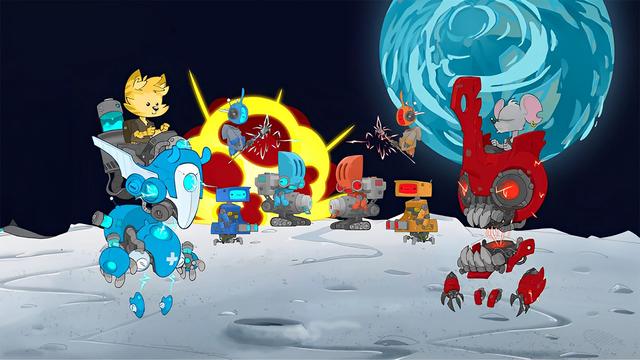 Robot Fighter: Epic Battles background