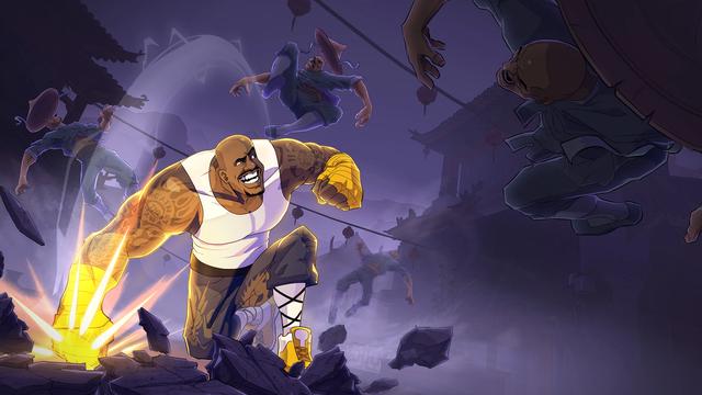 Shaq-Fu: A Legend Reborn background