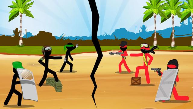 Stickman Army: Team Battle background