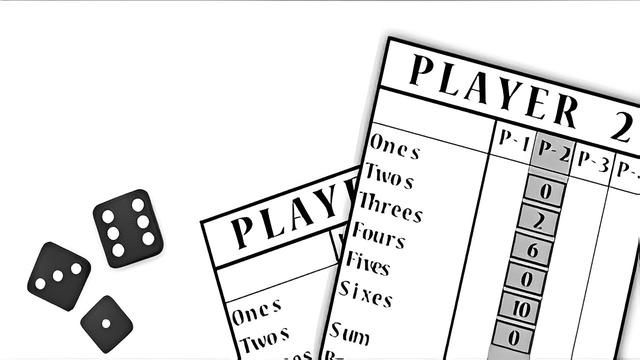 Yatzy Yahtzee Yams Classic Edition background