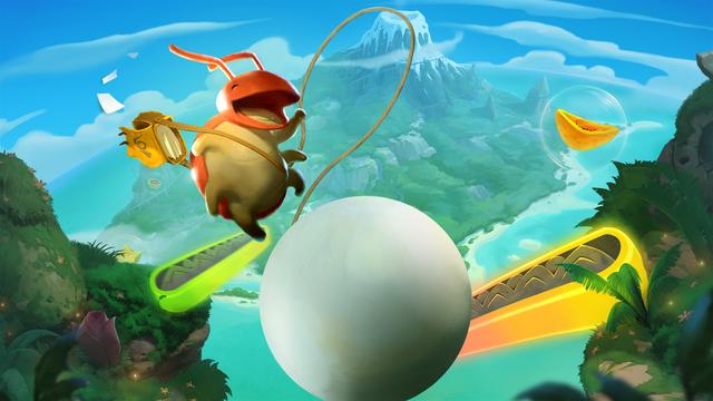 Yoku's Island Express background