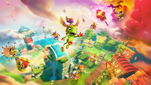 Yooka-Laylee and the Impossible Lair background