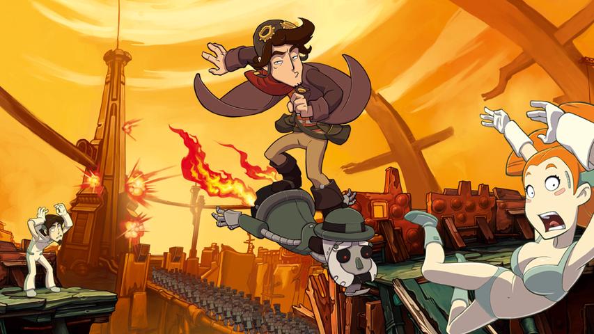 Goodbye Deponia — cover artwork