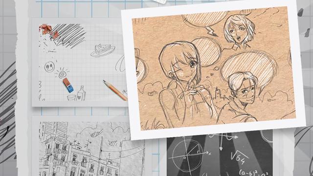 248 Scribble background