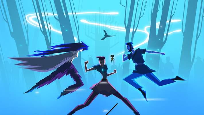A rhythm and puzzle game with unique gameplay.