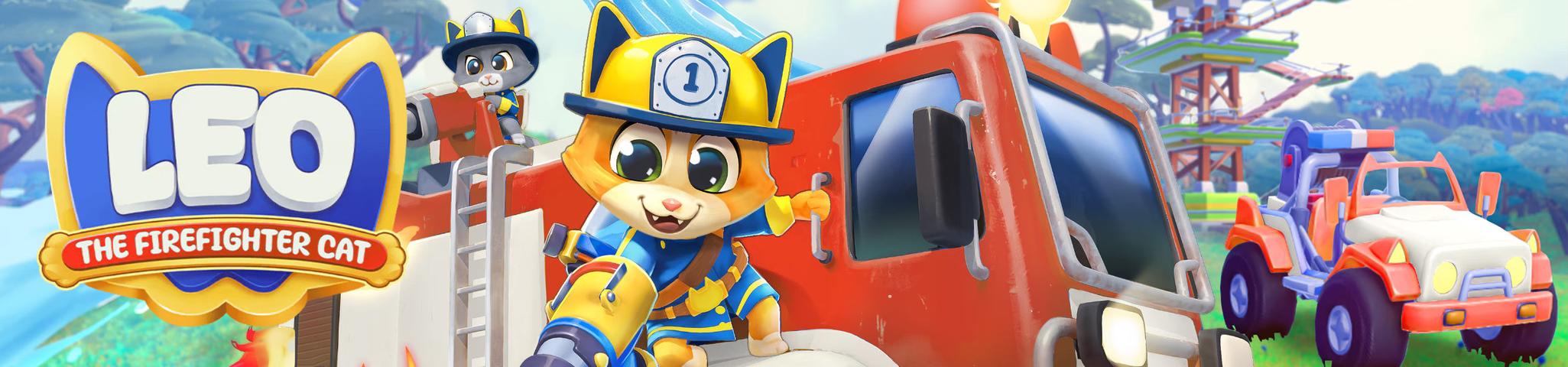 Leo: The Firefighter Cat