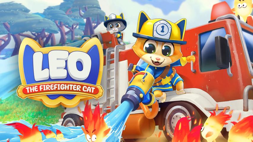 Leo: The Firefighter Cat