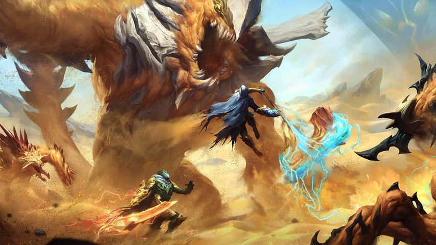 Atlas Fallen: Reign Of Sand — cover artwork