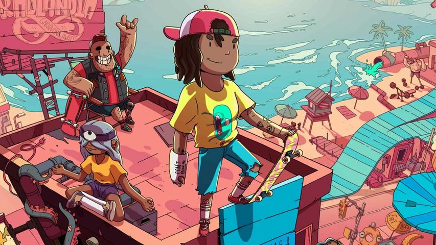 OlliOlli World — cover artwork