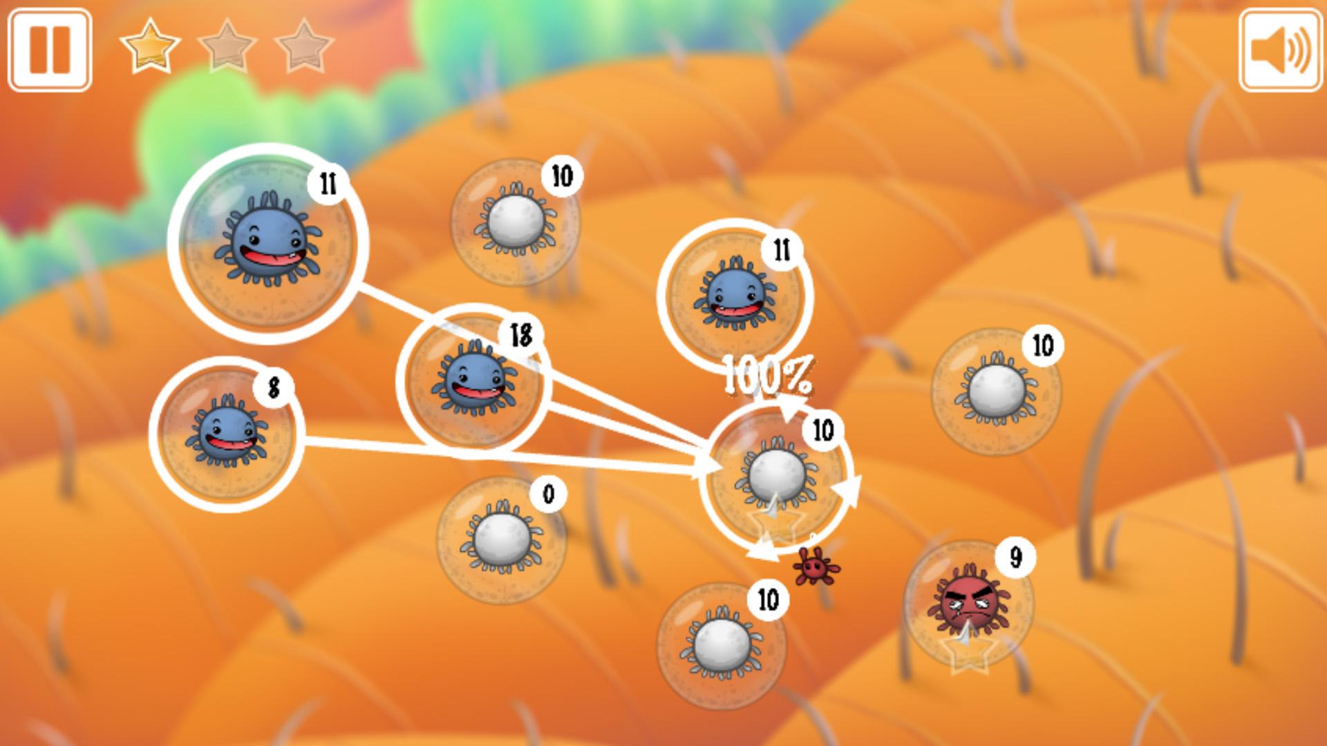 Nano War - Benoît Freslon - A strategy war at cell level