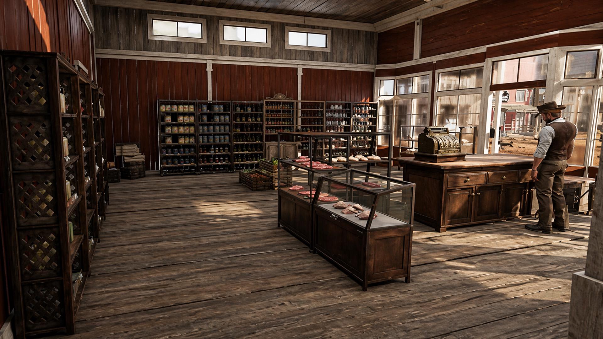 Wild West Supermarket Simulator