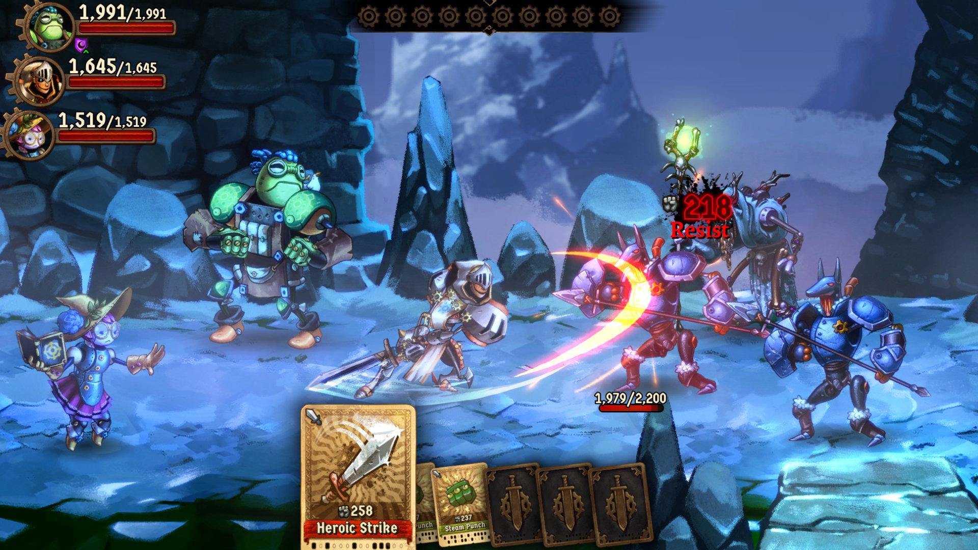 SteamWorld Quest: Hand of Gilgamech Video Game - Blacknut LeMag Cloud Gaming
