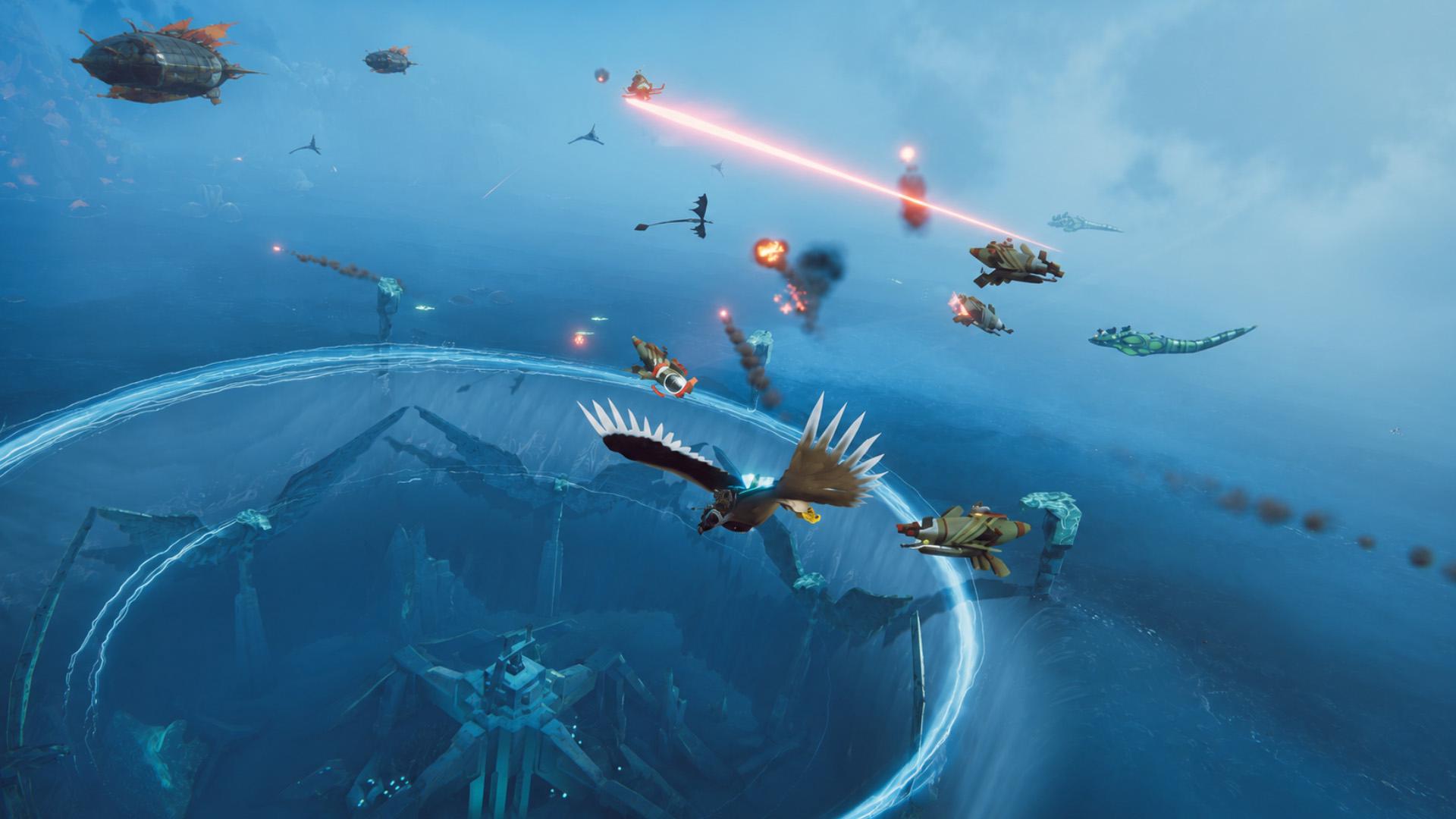 The Falconeer : Revolution Remaster Jeu Vidéo - Blacknut LeMag Cloud Gaming