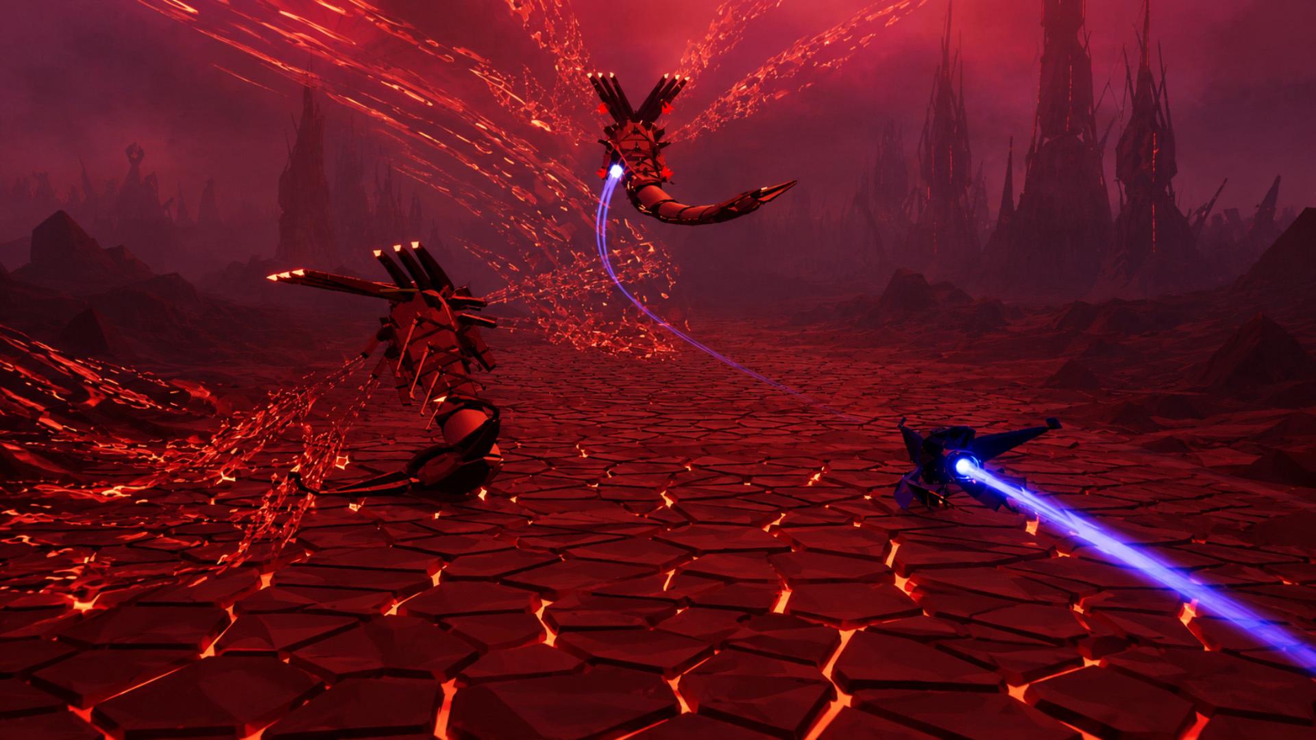 Aaero2 - Wired Productions - Música y láseres: el rail shooter rítmico que fusiona combate espacial y banda sonora electrónica