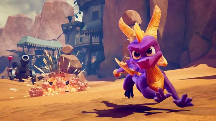 The little purple dragon is back, more blazing than ever
