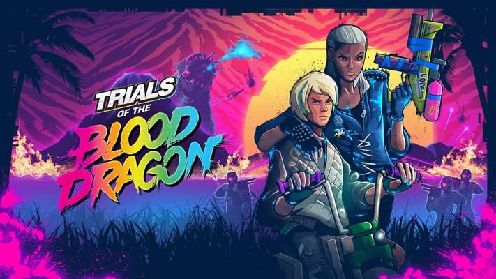 When Trials meets Blood Dragon: a retro-futuristic crossover with no apologies