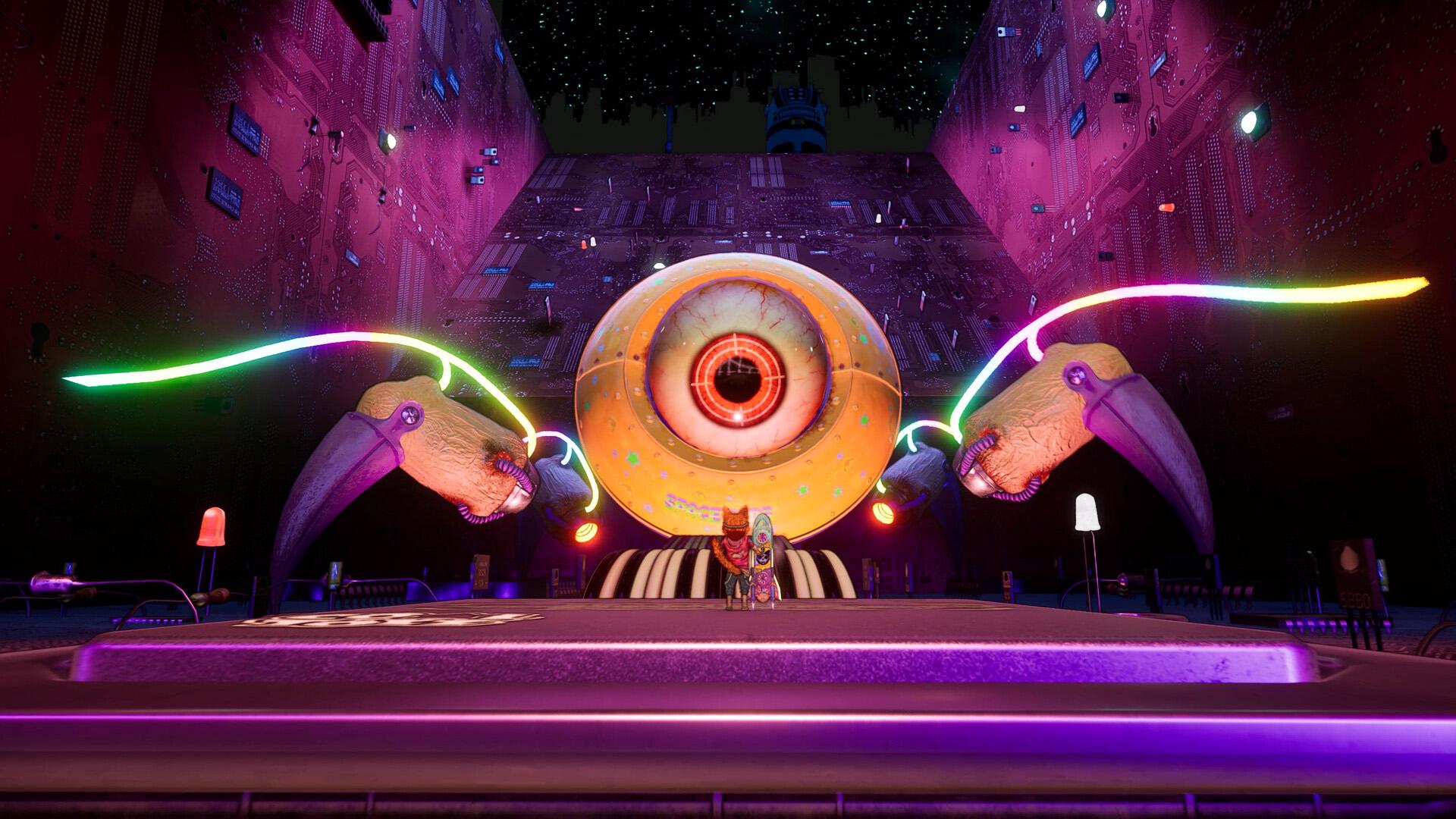 Gori : Cuddly Carnage - Wired Productions - Un chat de combat, un hoverboard et des licornes tueuses : le hack'n'slash le plus attendrissant et le plus décomplexé de l'année