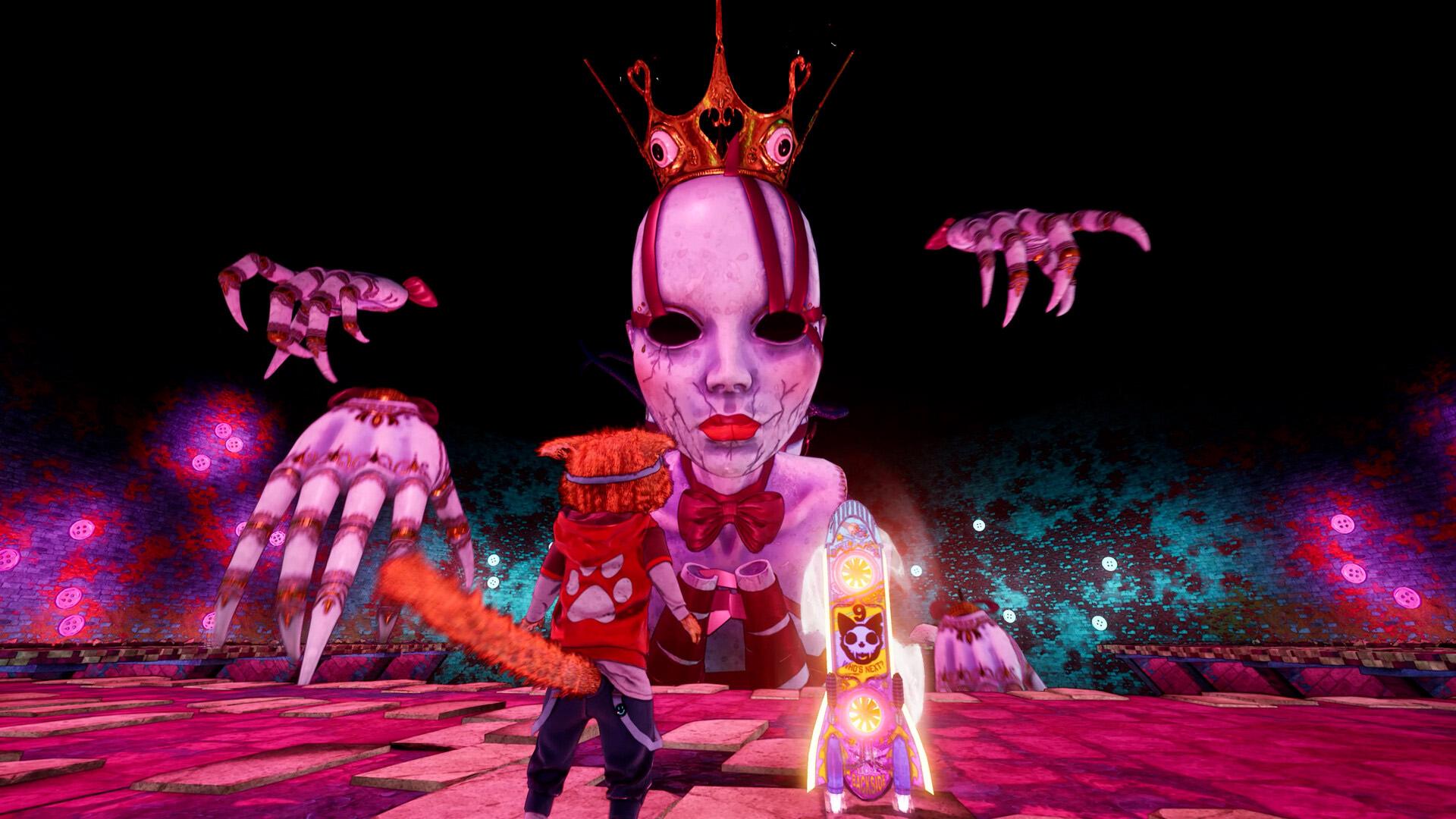 Gori : Cuddly Carnage - Wired Productions - Un chat de combat, un hoverboard et des licornes tueuses : le hack'n'slash le plus attendrissant et le plus décomplexé de l'année