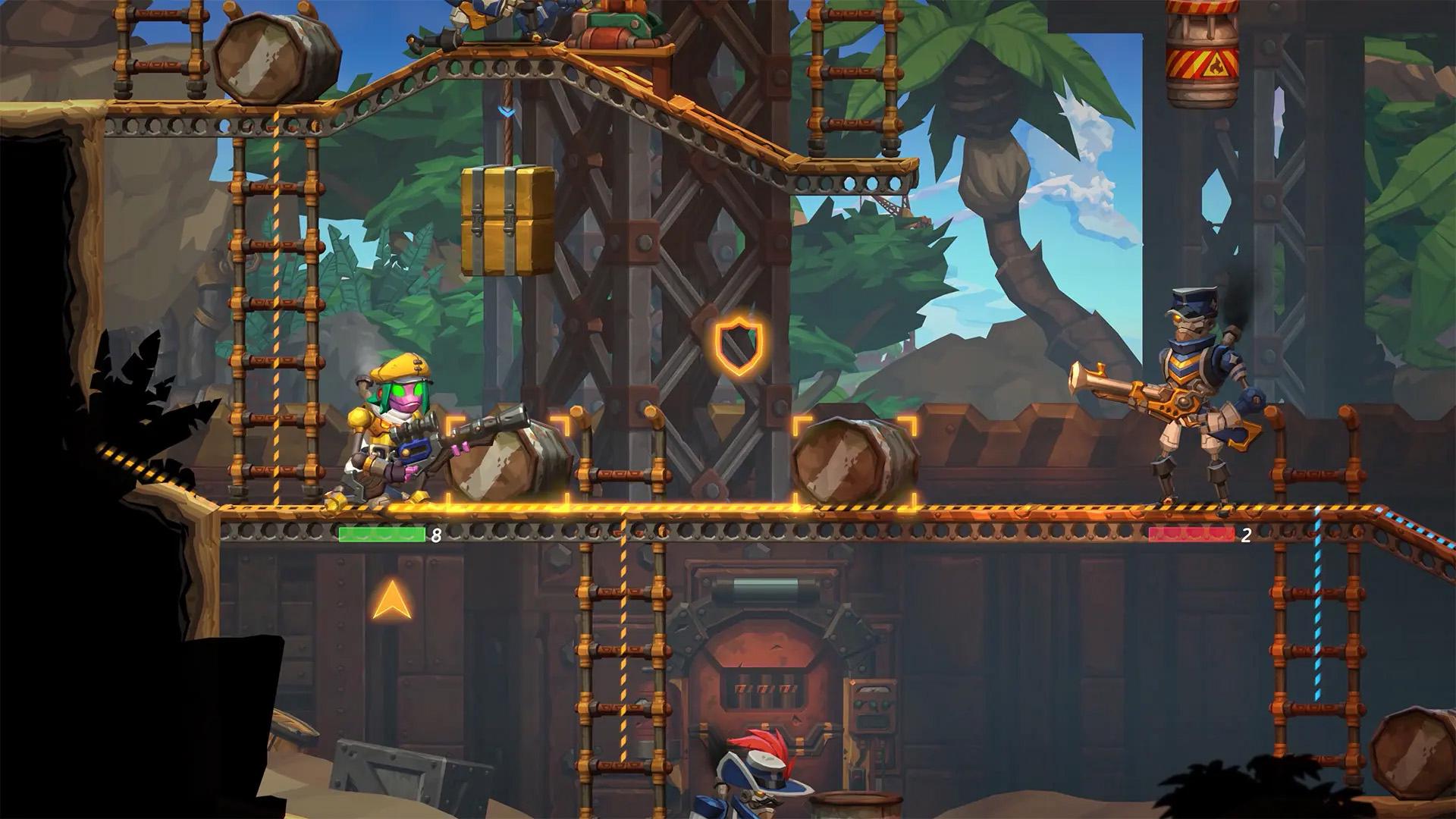 SteamWorld Heist II Jeu Vidéo - Blacknut LeMag Cloud Gaming