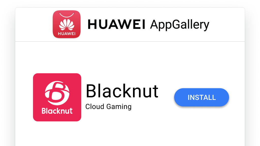 前往华为应用市场下载Blacknut应用程序 install 2