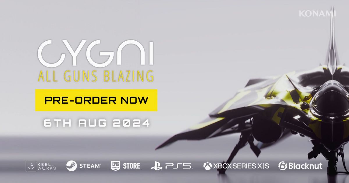 Konami gives update on New IP CYGNI: All Guns Blazing, joining Blacknut soon