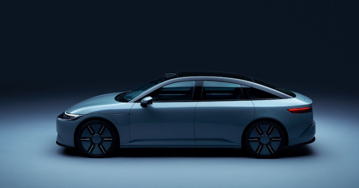 Sony Drives Its First Electric Car Using PlayStation 5 Controller